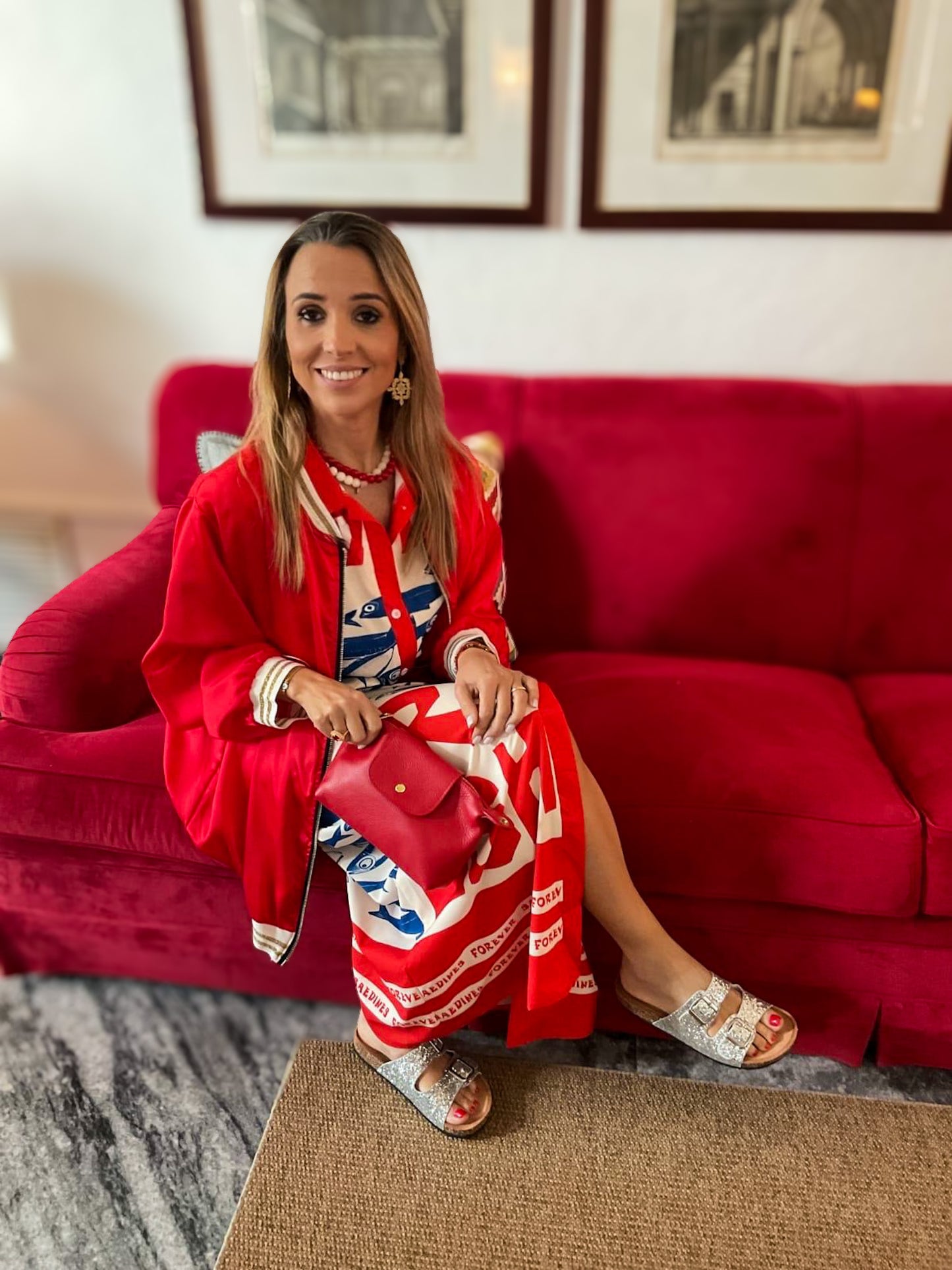 Vestido sardinhas