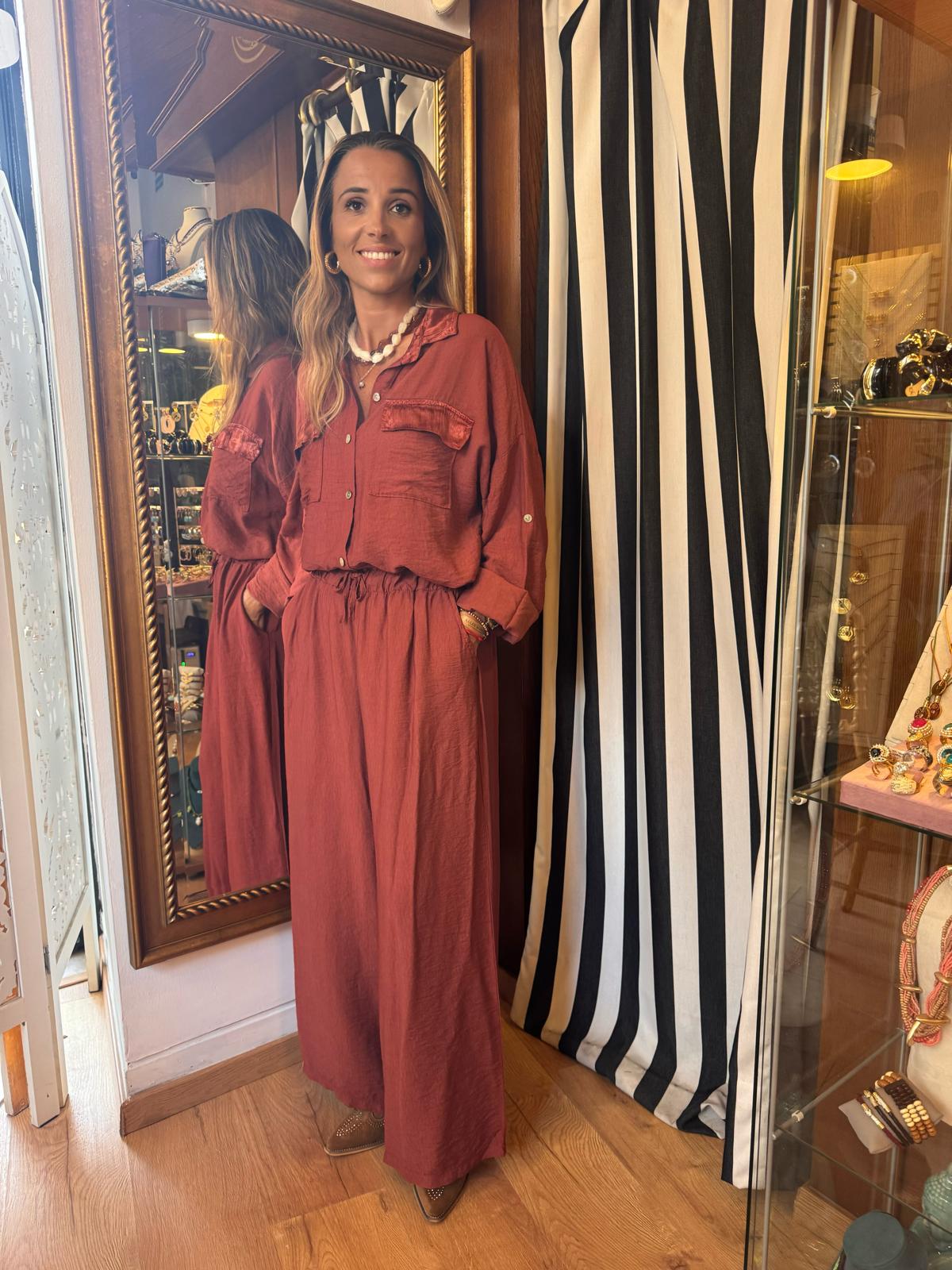 Conjunto cor telha
