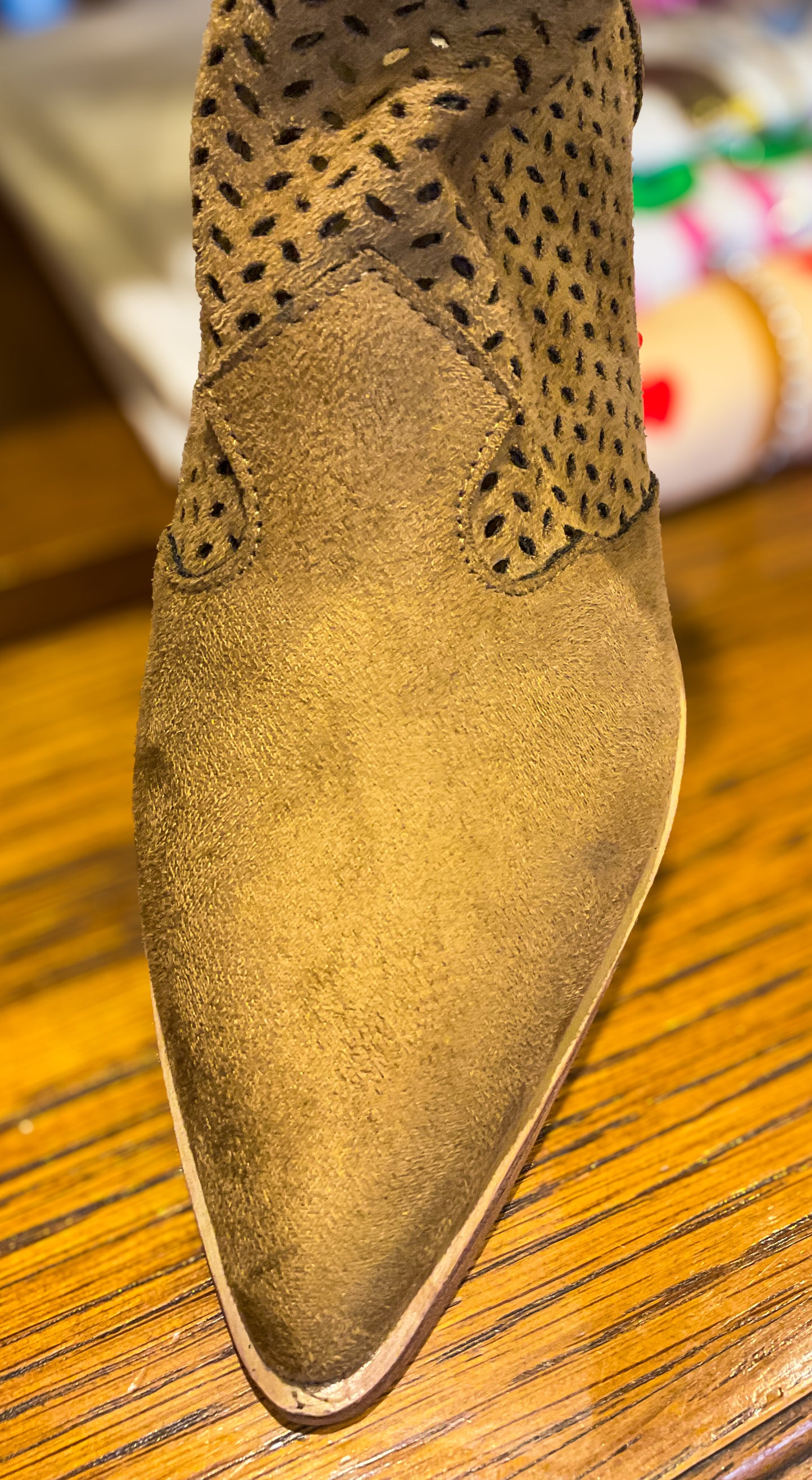 Bota de Camurça Camel