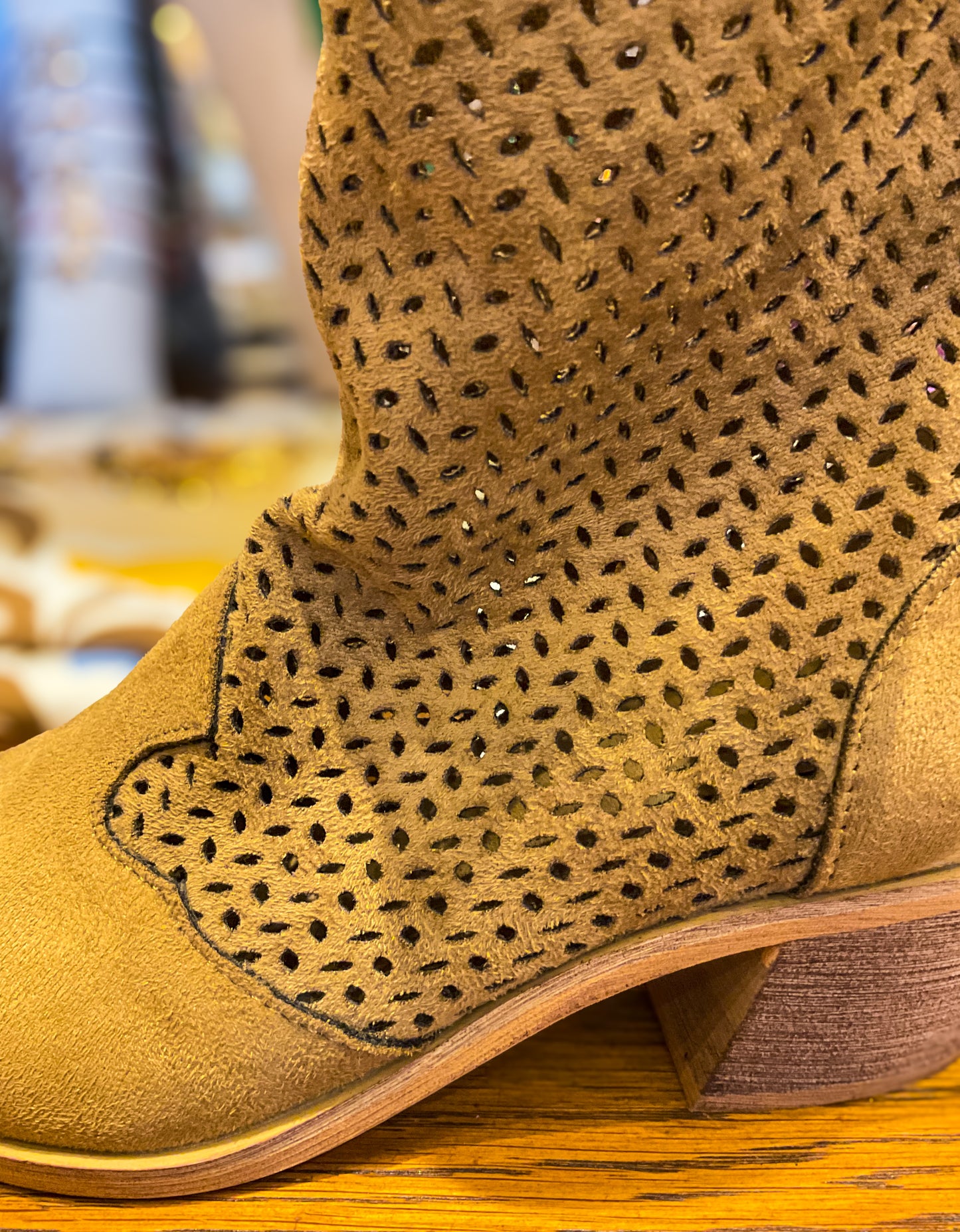 Bota de Camurça Camel