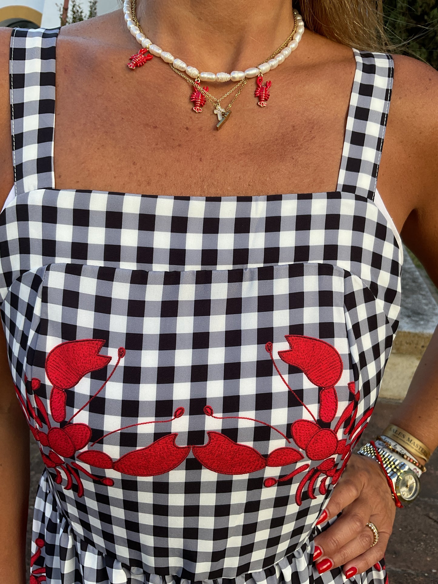 Vestido lagostas