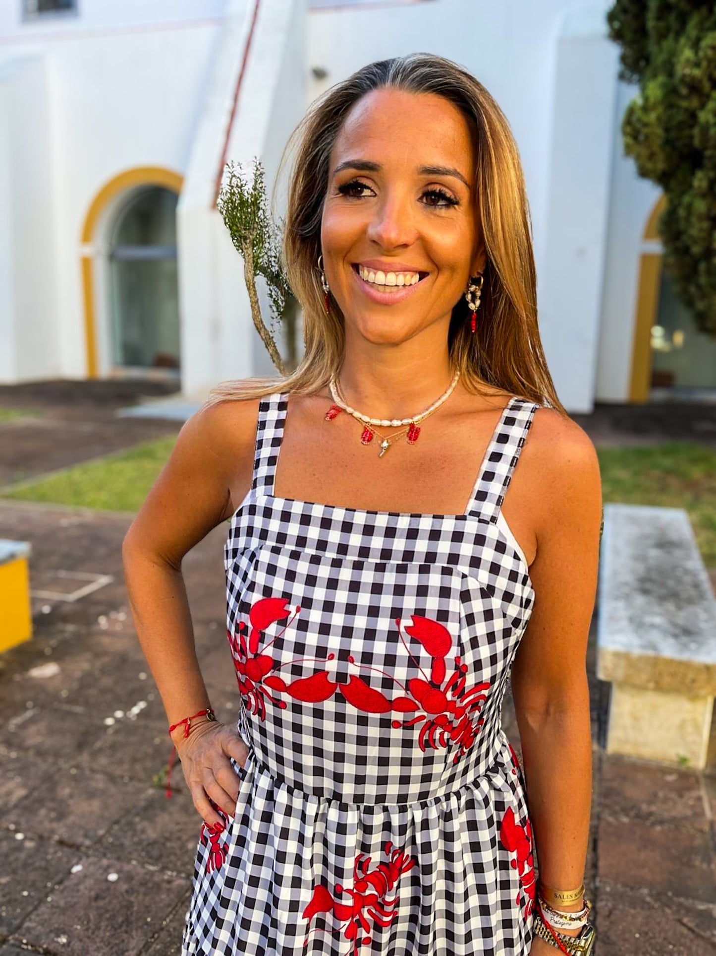Vestido lagostas