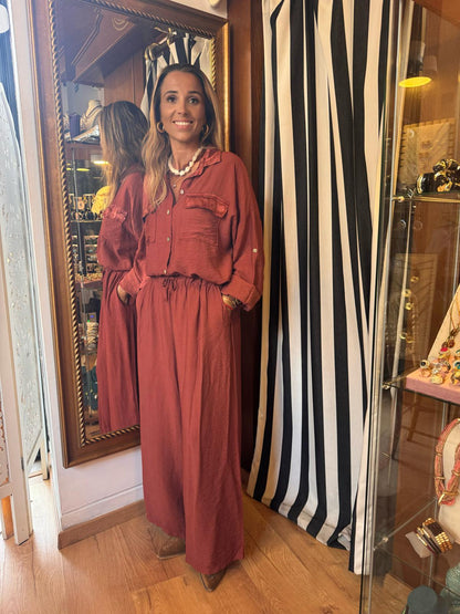 Conjunto cor telha
