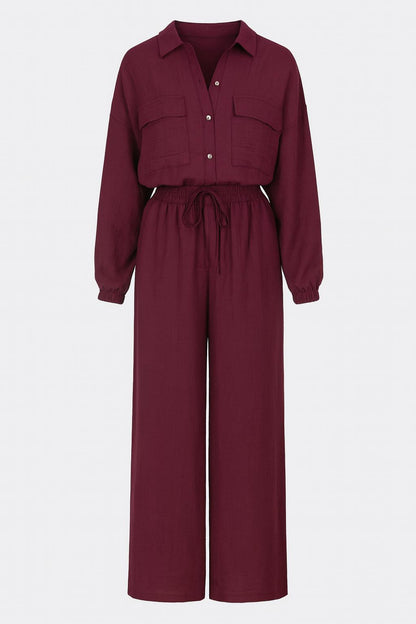 Calça cor vinho
