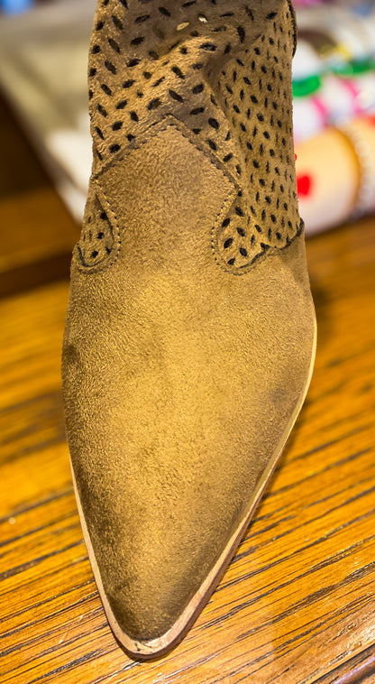 Bota de Camurça Camel